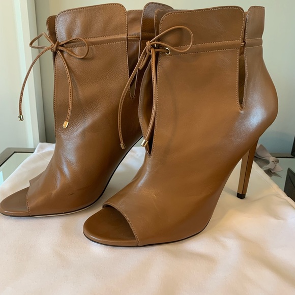 Authentic Jimmy Choo Memphis Booties in brown. Size 39. Very gently worn. - Picture 2 of 11